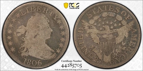 Draped Bust Quarters thumbnail