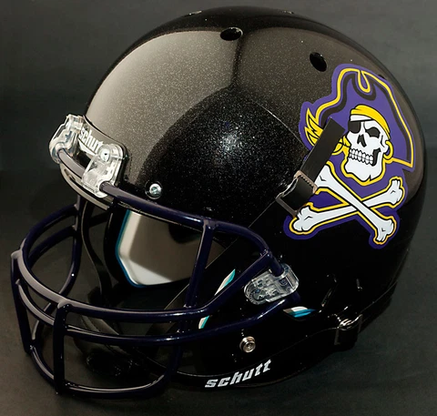 East Carolina Pirates Helmets thumbnail
