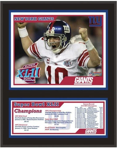 Eli Manning Plaques