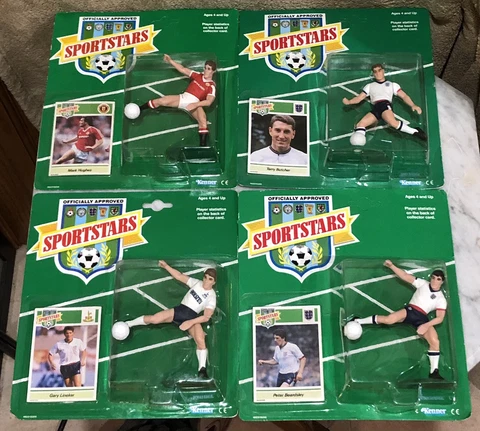 England National Soccer Team Action Figures