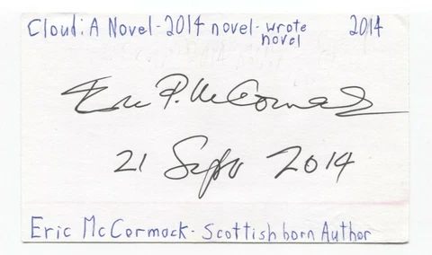 Eric McCormack Autographs