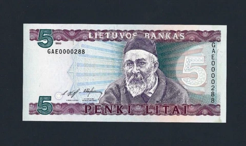 Estonian, Latvian & Lithuanian Paper Money