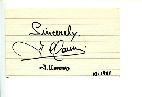 Famous Opera Singers Autographs