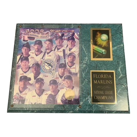 Florida Marlins Plaques