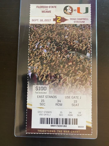 Florida State Seminoles Tickets thumbnail