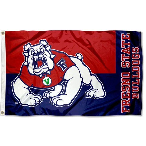 Fresno State Bulldogs Flags