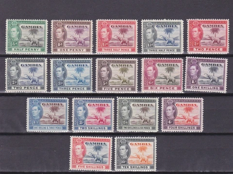 Gambian Postal Stamps thumbnail