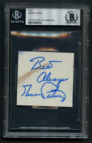 Gene Pitney Autographs