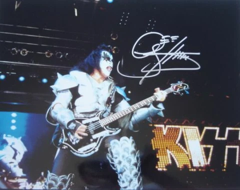 Gene Simmons Autographs
