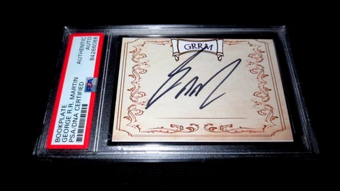 George RR Martin Autographs
