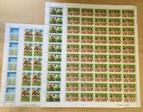 Girl Scouts & Girl Guides Stamps