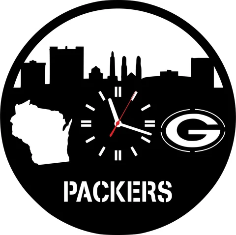 Green Bay Packers Clocks thumbnail