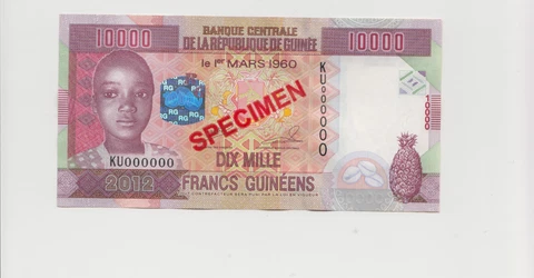 Guinean Paper Money thumbnail