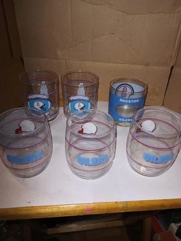 Houston Oilers Glasses