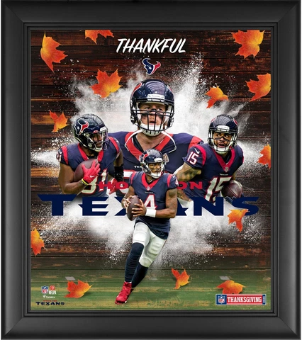 Houston Texans Plaques