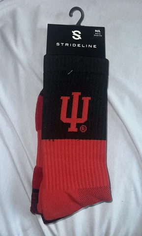 Indiana Hoosiers Socks