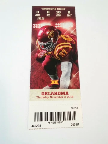 Iowa State Cyclones Tickets thumbnail