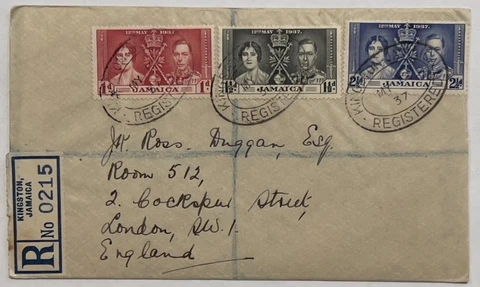 Jamaican Postal Stamps thumbnail