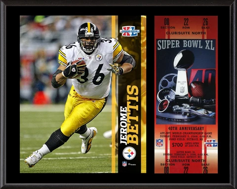 Jerome Bettis Plaques