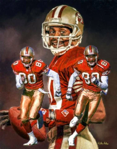Jerry Rice Posters thumbnail