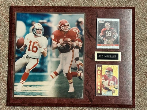 Joe Montana Plaques