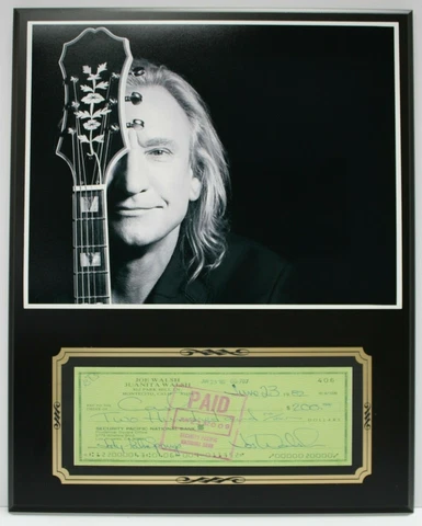 Joe Walsh Autographs