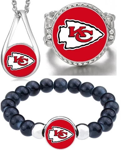 Kansas City Chiefs Bracelets thumbnail