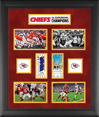 Kansas City Chiefs Plaques