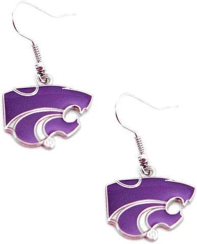 Kansas State Wildcats Earrings thumbnail