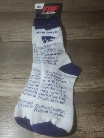 Kansas State Wildcats Socks thumbnail