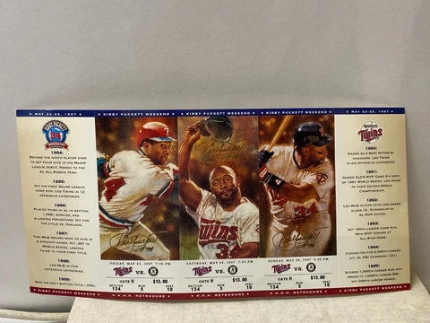 Kirby Puckett Tickets thumbnail
