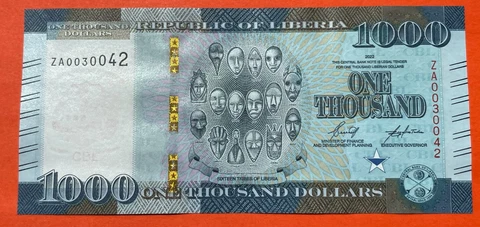 Liberian Paper Money thumbnail