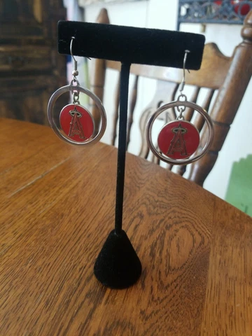 Los Angeles Angels Earrings thumbnail
