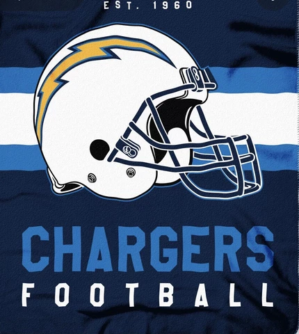 Los Angeles Chargers Blankets