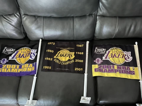 Los Angeles Lakers Flags