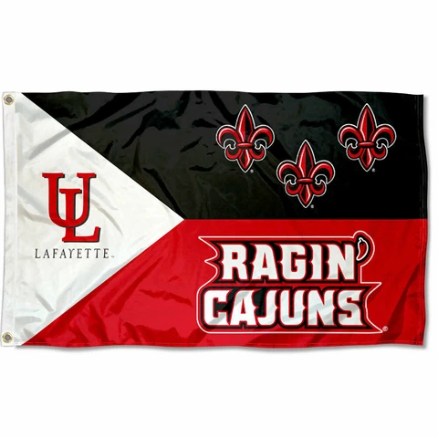Louisiana-Lafayette Ragin' Cajuns Flags thumbnail