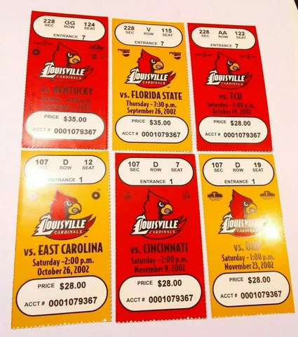 Louisville Cardinals Tickets thumbnail