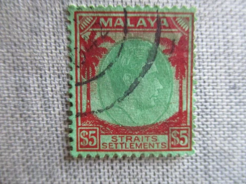 Malaya, Straits Settlements Stamps thumbnail