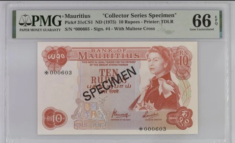 Mauritian Paper Money thumbnail