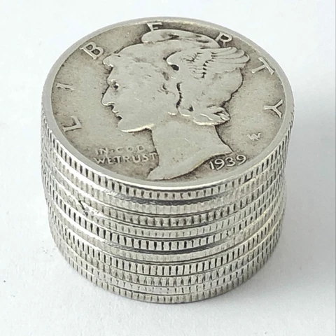Mercury Dimes thumbnail