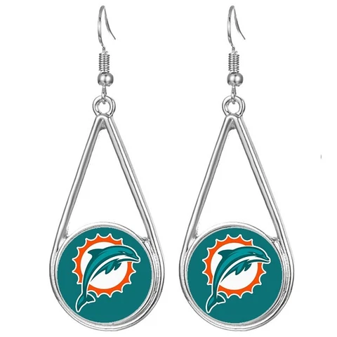 Miami Dolphins Earrings
