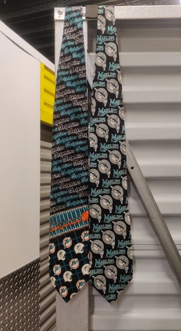 Miami Dolphins Neck Ties thumbnail