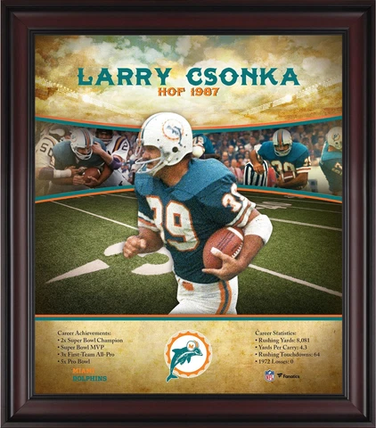 Miami Dolphins Plaques