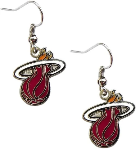 Miami Heat Earrings