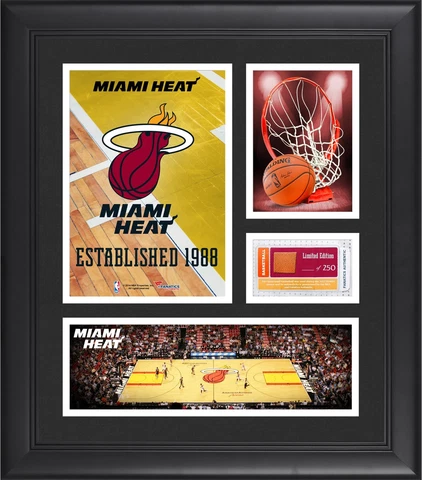 Miami Heat Plaques thumbnail