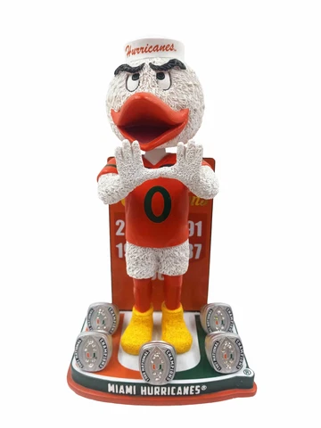 Miami Hurricanes Bobbleheads thumbnail