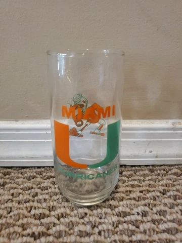 Miami Hurricanes Glasses thumbnail