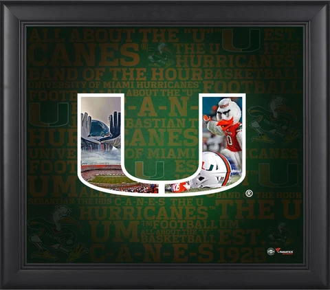 Miami Hurricanes Plaques thumbnail
