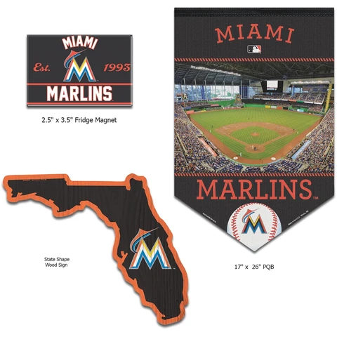 Miami Marlins Magnets thumbnail