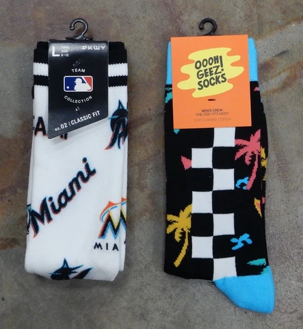 Miami Marlins Socks thumbnail